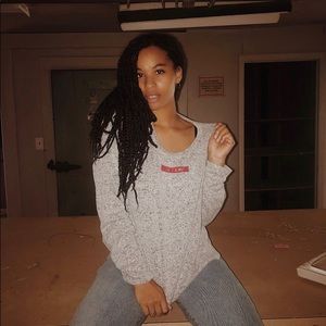 Je T'Aime Brushed Pullover